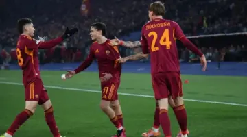 روما يتغلب على بيزا بثلاثية نظيفة بالدوري الإيطالي